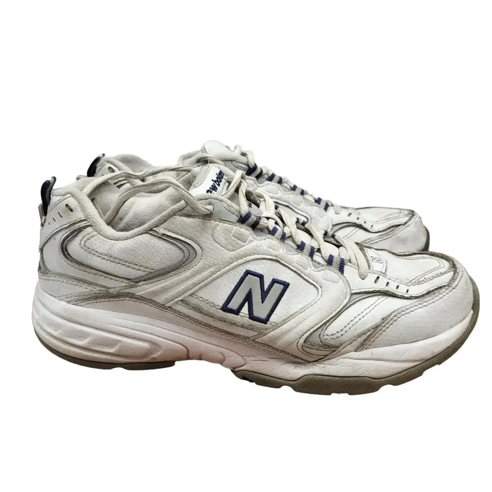 New Balance‎ 407 Running Shoes Womens 9.5 B White Leather Sneakers